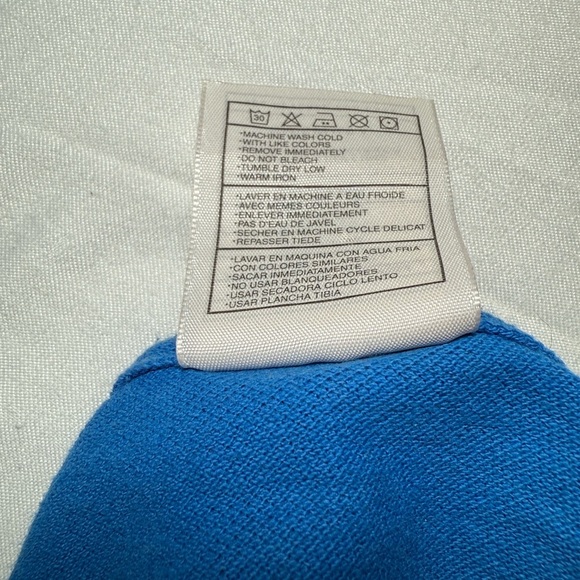 Nike Vintage Men's Blue Shirt with 90s Logo T-Shirt Size XL - Picture 7 of 9